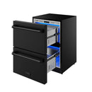 Gordon Ramsay by Thor Kitchen 24-Inch Undercounter Built-In or Freestanding Drawer Refrigerator in Black (RF24UB)