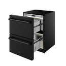 Gordon Ramsay by Thor Kitchen 24-Inch Undercounter Built-In or Freestanding Drawer Refrigerator in Black (RF24UB)