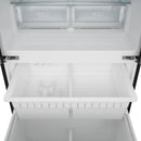 Gordon Ramsay by Thor Kitchen 30-Inch 17.5 cu ft French Door Counter Depth Refrigerator with Ice Maker in Black with Navy Blue Trim (RF3017FFD00-BLU)