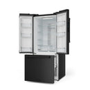 Gordon Ramsay by Thor Kitchen 30-Inch 17.5 cu ft French Door Counter Depth Refrigerator with Ice Maker in Black (RF3017FFD00)