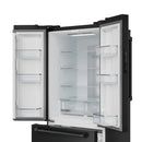 Gordon Ramsay by Thor Kitchen 30-Inch 17.5 cu ft French Door Counter Depth Refrigerator with Ice Maker in Black (RF3017FFD00)