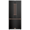 Thor Kitchen Gordon Ramsay Series 30-Inch 17.5 cu ft French Door Counter Depth Refrigerator with Ice Maker in Black with Rose Gold Trim (RF3017FFD00-RSG)