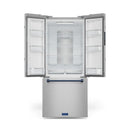 Gordon Ramsay by Thor Kitchen 30-Inch 17.5 cu ft French Door Counter Depth Refrigerator with Ice Maker in Stainless Steel with Navy Blue Trim  (RF3017FFD99-BLU)