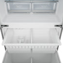 Gordon Ramsay by Thor Kitchen 30-Inch 17.5 cu ft French Door Counter Depth Refrigerator with Ice Maker in Stainless Steel with Navy Blue Trim  (RF3017FFD99-BLU)