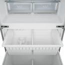 Gordon Ramsay by Thor Kitchen 30-Inch 17.5 cu ft French Door Counter Depth Refrigerator with Ice Maker in Stainless Steel with Bronze Trim (RF3017FFD99-BRZ)