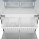 Gordon Ramsay by Thor Kitchen 30-Inch 17.5 cu ft French Door Counter Depth Refrigerator with Ice Maker in Stainless Steel with Rose Gold Trim  (RF3017FFD99-RSG)