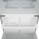 Gordon Ramsay by Thor Kitchen 30-Inch 17.5 cu ft French Door Counter Depth Refrigerator with Ice Maker in Stainless Steel (RF3017FFD99)