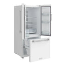 Thor Kitchen 3-Piece Appliance Package - 36-Inch Electric Range, 30-Inch Refrigerator, & 24-Inch Dishwasher in White