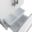 Thor Kitchen 3-Piece Appliance Package - 36-Inch Propane Gas Range, 30-Inch Refrigerator, & 24-Inch Dishwasher in White