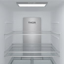 Gordon Ramsay by Thor Kitchen 30-Inch 17.5 cu ft French Door Counter Depth Refrigerator with Ice Maker in White (RF3017FFDW)