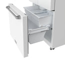 Thor Kitchen 3-Piece Appliance Package - 36-Inch Electric Range, 30-Inch Refrigerator, & 24-Inch Dishwasher in White