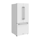 Thor Kitchen 3-Piece Appliance Package - 36-Inch Natural Gas Range, 30-Inch Refrigerator, & 24-Inch Dishwasher in White