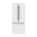 Thor Kitchen 3-Piece Appliance Package - 36-Inch Natural Gas Range, 30-Inch Refrigerator, & 24-Inch Dishwasher in White