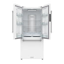 Gordon Ramsay by Thor Kitchen 30-Inch 17.5 cu ft French Door Counter Depth Refrigerator with Ice Maker in White (RF3017FFDW)