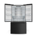 Gordon Ramsay by Thor Kitchen 3-Piece Appliance Package - 36-Inch Electric Range with Tilt Panel Touch Control, 36-Inch Refrigerator, and Dishwasher in Black