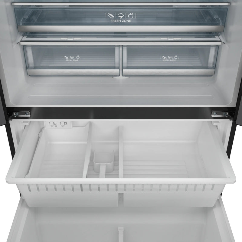 Gordon Ramsay by Thor Kitchen 3-Piece Appliance Package - 36-Inch Propane Gas Range, Tilt Panel, 36-Inch Refrigerator, and Dishwasher in Black