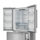 Gordon Ramsay by Thor Kitchen 3-Piece Appliance Package - 36-Inch Propane Gas Range, Tilt Panel, 36-Inch Refrigerator, and Dishwasher in Stainless Steel