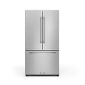 Gordon Ramsay by Thor Kitchen 36-Inch 20.3 cu ft French Door Counter Depth Refrigerator with Ice Maker in Stainless Steel (RF3621CTD99)