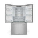 Gordon Ramsay by Thor Kitchen 3-Piece Appliance Package - 30-Inch Electric Range with Tilt Panel Touch Control, 36-Inch Refrigerator, and Dishwasher in Stainless Steel