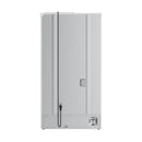 Gordon Ramsay by Thor Kitchen 36-Inch 20.3 cu ft French Door Counter Depth Refrigerator with Ice Maker in White with Rose Gold Handles (RF3621CTDW-RSG)
