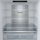 Gordon Ramsay by Thor Kitchen 36-Inch 20.3 cu ft French Door Counter Depth Refrigerator with Ice Maker in White (RF3621CTDW)