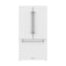 Gordon Ramsay by Thor Kitchen 36-Inch 20.3 cu ft French Door Counter Depth Refrigerator with Ice Maker in White (RF3621CTDW)