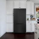 Cosmo 36-Inch Refrigerator in Matte Black (COS-RFFV283RBK)