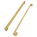 ZLINE Autograph Edition Modern Handles (Set of 4) for Counter-Depth and Standard-Depth Refrigerators in Champagne Bronze (RFMHZ-F-36-CB)