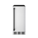 Gordon Ramsay by Thor Kitchen 15-Inch Undercounter Built-In/Freestanding Ice Maker in Stainless Steel with Black Handle (RIM1501-BLK)