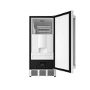 Gordon Ramsay by Thor Kitchen 15-Inch Undercounter Built-In/Freestanding Ice Maker in Stainless Steel (RIM1501)