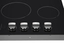ROBAM 30-Inch 4 Burners Ceramic Glass Cooktop in Black Tempered Glass (W412)