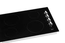 ROBAM 30-Inch 4 Burners Ceramic Glass Cooktop in Black Tempered Glass (W412)