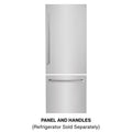 ZLINE 30-Inch Refrigerator Panels in Stainless Steel for a RBIV 30-Inch Built-in Refrigerator (RPBIV-304-30)