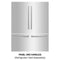 ZLINE 60-Inch Refrigerator Panels in Stainless Steel for RBIV 60-Inch Built-in Refrigerator (RPBIV-304-60)