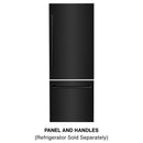 ZLINE 30-Inch Refrigerator Panels in Black Stainless Steel for RBIV 30-Inch Built-in Refrigerator (RPBIV-BS-30)