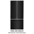 ZLINE 36-Inch Refrigerator Panels in Black Stainless Steel for RBIV 36-Inch Built-in Refrigerator (RPBIV-BS-36)