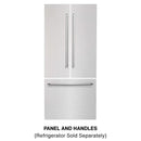 ZLINE 36-Inch Refrigerator Panels in Fingerprint Resistant Stainless Steel for RBIV 36-Inch Built-in Refrigerator (RPBIV-SN-36)