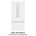 ZLINE 36-Inch Refrigerator Panels in White Matte for RBIV 36-Inch Built-in Refrigerator (RPBIV-WM-36)