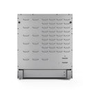 Gordon Ramsay by Thor Kitchen 4-Piece Appliance Package -  30-Inch Electric Range,  Wall Mount Range Hood, 36-Inch French Door Refrigerator, and Dishwasher in Stainless Steel with Black Trim