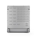 Gordon Ramsay by Thor Kitchen 3-Piece Appliance Package - 30-Inch Electric Range with Tilt Panel Touch Control, 36-Inch Refrigerator, and Dishwasher in Stainless Steel with Blue Trim