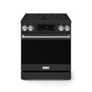 Gordon Ramsay by Thor Kitchen 30-Inch Professional Electric Range with Tilt Panel Touch Control and 6.0 Cu. Ft. Oven with Air Fryer and Self Clean in Black with Stainless Steel Trim (RSE30B-SS)