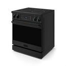 Gordon Ramsay by Thor Kitchen 30-Inch Professional Electric Range with Tilt Panel Touch Control and 6.0 Cu. Ft. Oven with Air Fryer and Self Clean in Black (RSE30B)