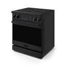 Gordon Ramsay by Thor Kitchen 3-Piece Appliance Package - 30-Inch Electric Range with Tilt Panel Touch Control, 36-Inch Refrigerator, and Dishwasher in Black