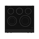 Gordon Ramsay by Thor Kitchen 30-Inch Professional Electric Range with Tilt Panel Touch Control and 6.0 Cu. Ft. Oven with Air Fryer and Self Clean in Black (RSE30B)