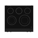 Gordon Ramsay by Thor Kitchen 3-Piece Appliance Package - 30-Inch Electric Range with Tilt Panel Touch Control, 36-Inch Refrigerator, and Dishwasher in Black