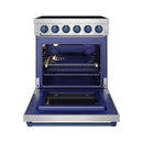 Gordon Ramsay by Thor Kitchen 30-Inch Professional Electric Range with Precision Knob Control in Stainless Steel and Blue (RSE30P-BLU)