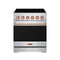Gordon Ramsay by Thor Kitchen 30-Inch Professional Electric Range with Precision Knob Control in Stainless Steel and Rose Gold (RSE30P-RSG)