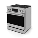 Gordon Ramsay by Thor Kitchen 4-Piece Appliance Package -  30-Inch Electric Range,  Wall Mount Range Hood, 36-Inch French Door Refrigerator, and Dishwasher in Stainless Steel