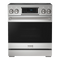 Thor Kitchen Gordon Ramsay Series 30-Inch Professional Electric Range with Tilt Panel Touch Control in Stainless Steel (RSE30)