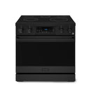 Gordon Ramsay by Thor Kitchen 3-Piece Appliance Package - 36-Inch Electric Range with Tilt Panel Touch Control, 36-Inch Refrigerator, and Dishwasher in Black